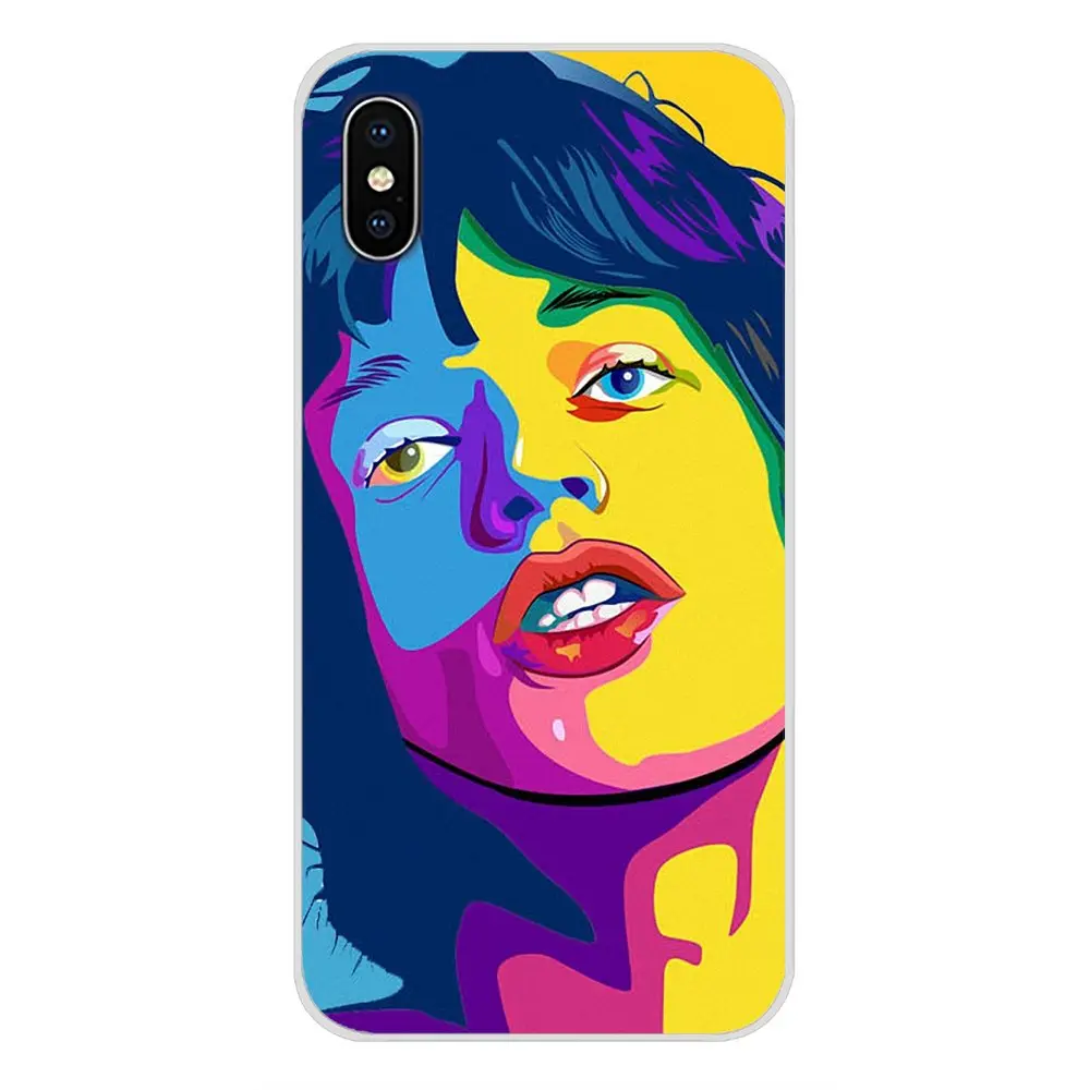 Для Apple iPhone X XR XS MAX 4 4S 5 5S 5C SE 6 6S 7 8 Plus ipod touch Freddie Mercury Art аксессуары чехлы для