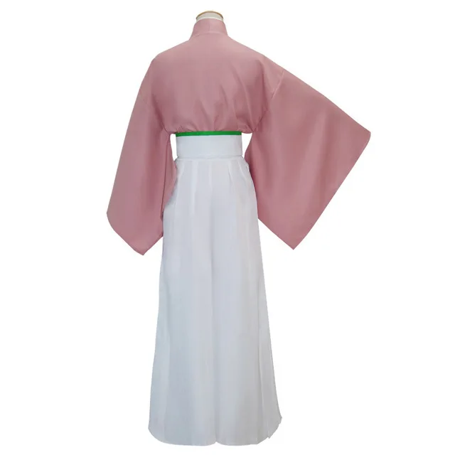 Японские костюмы Hakuouki Yukimura Jiziru женское японское Розовое Кимоно платье кимоно