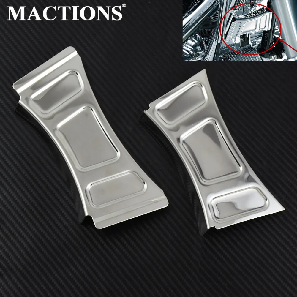 

Motorcycle Chrome Downtube Crossbrace Cover For Harley Touring Electra Glides Road Glides Street Glides FLHT FLTR FLHX 1999-2013