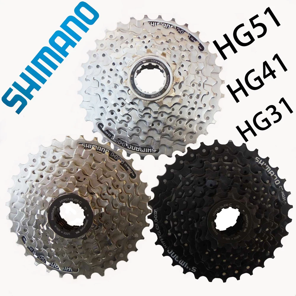 Shimano 8 Скорость горный велосипед MTB кассета CS HG41 / HG31 HG51 11 30T 32T 200 велосипедный