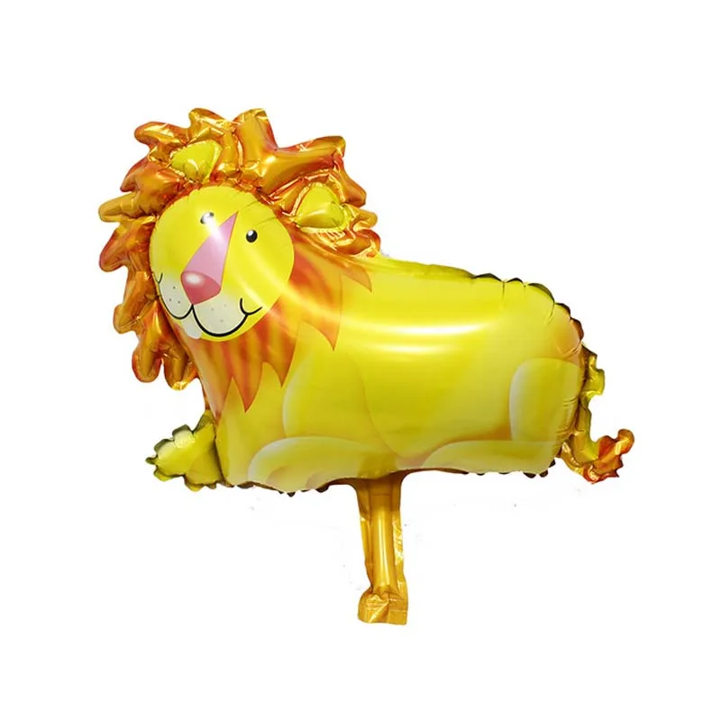Mini cows pig horse lion Foil balloon birthday party activities kindergarten decoration cartoon toy wholesale | Дом и сад