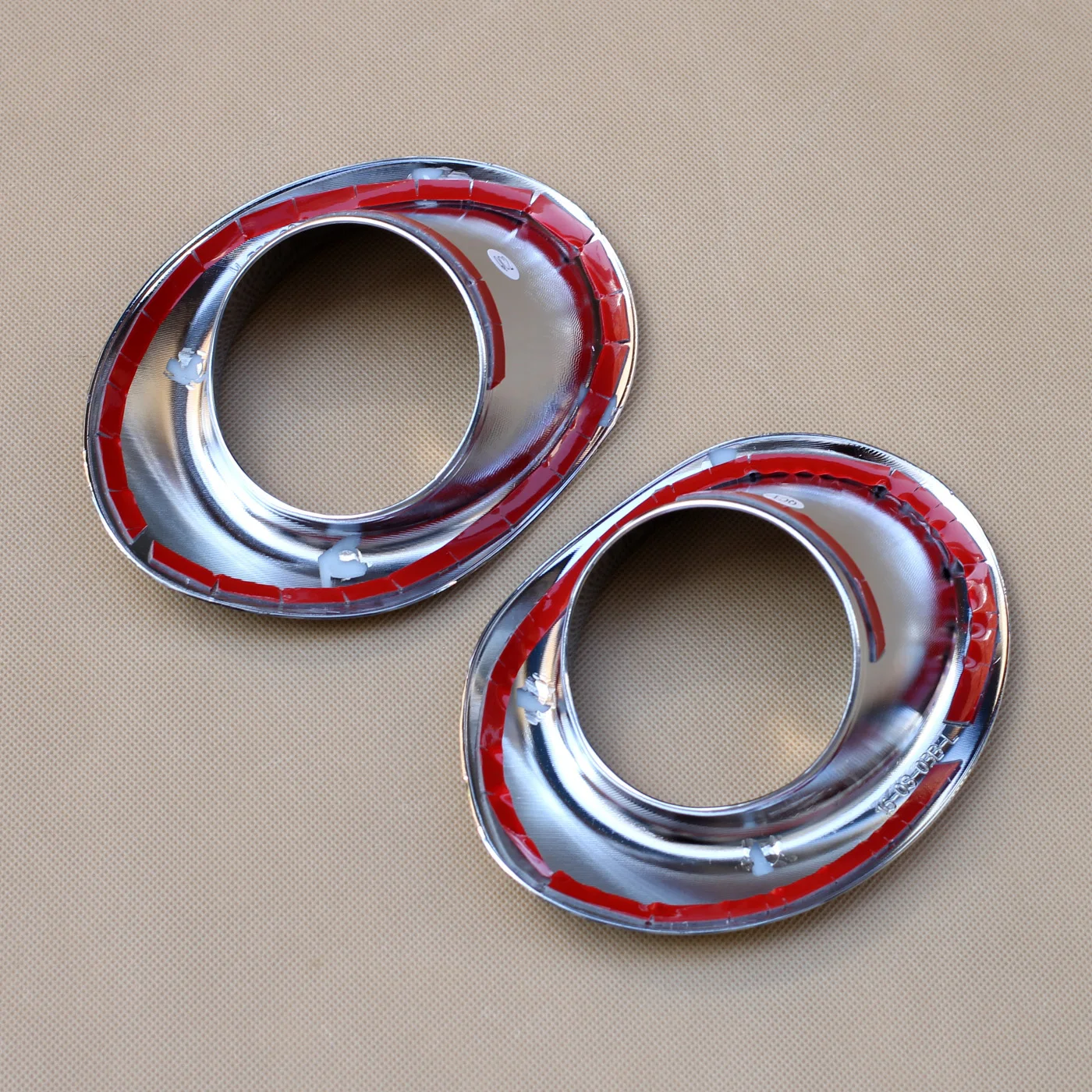 Яркий хромированный передний противотуманный светильник 4 шт./комплект покрытий