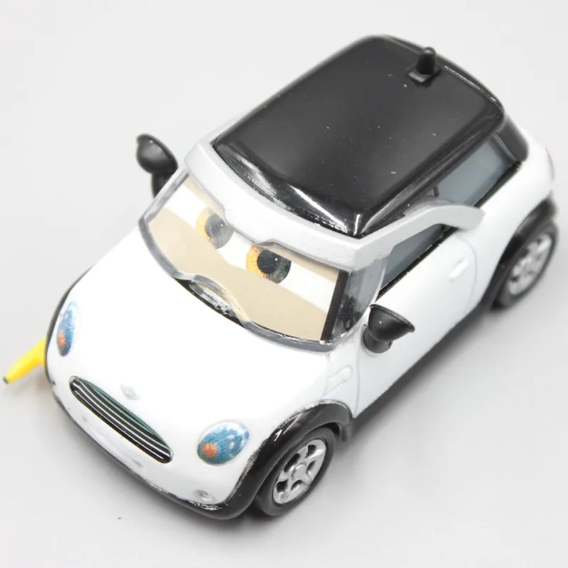 Pixar Cars 2 милые Mini Cooper Молния Маккуин 1:55 Весы Diecast металлического сплава Modle