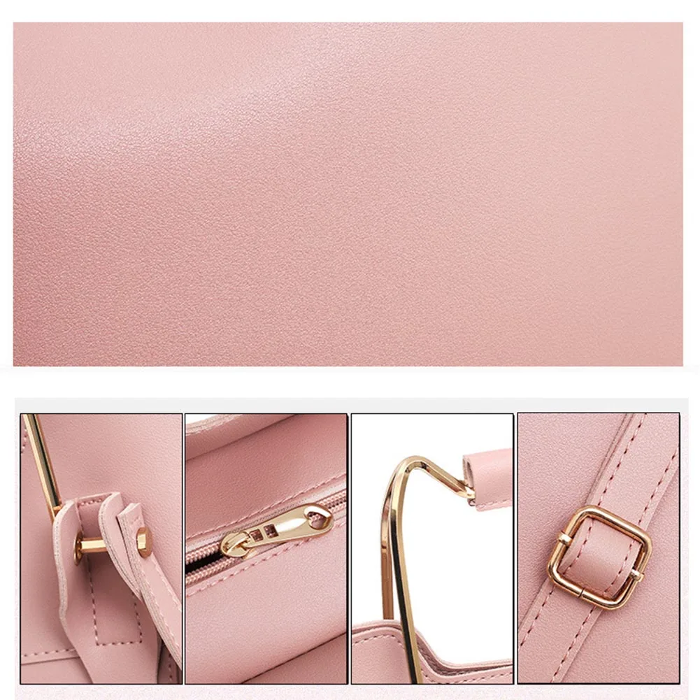 3 шт./компл. женские композитные сумки искусственная кожа Повседневная сумка на