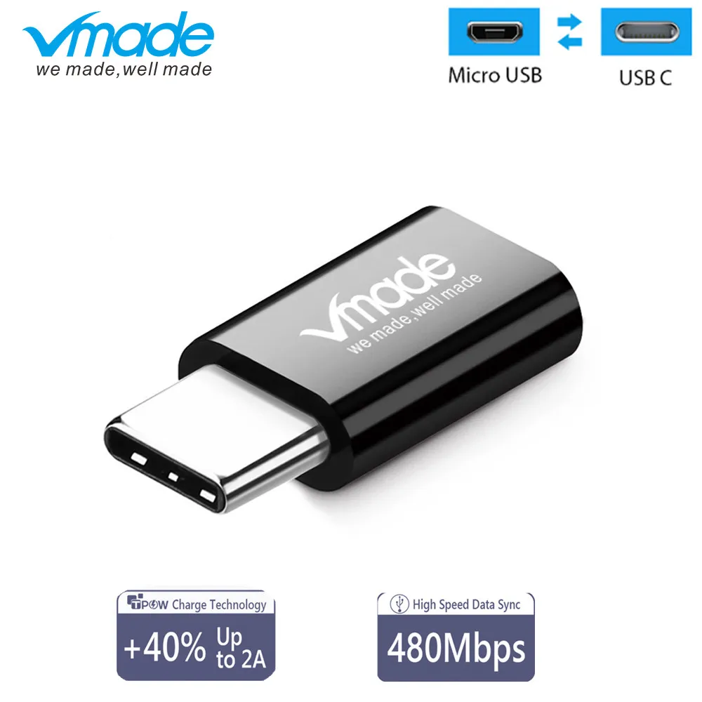 Новейший адаптер Micro USB-type C кабель USB 2 0 type соединитель преобразователя быстрое