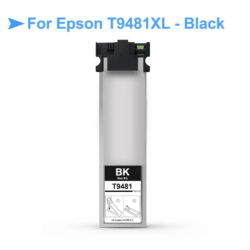 T9481 XL T9481XL мерная сумка с пигментными чернилами и чипом для Epson|Наборы заправки
