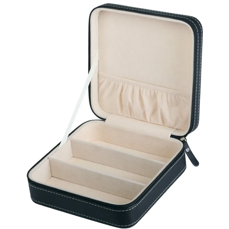 Спортивная Коробка Outddor для хранения черная кожаная Подарочная коробка на молнии