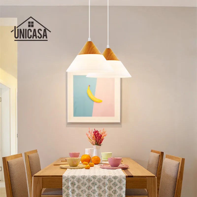 Стеклянный абажур современные подвесные светильники винтажное промышленное