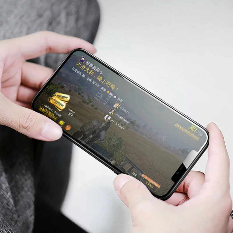 CHYI стекло без отпечатков пальцев для iphone 12 Pro Max полное покрытие защита экрана