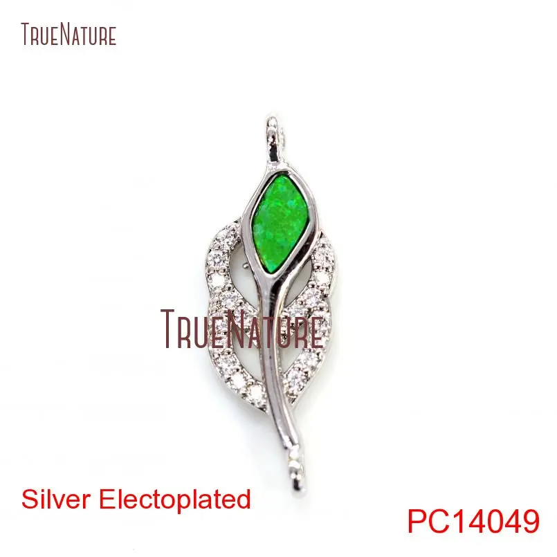 10 шт. Опаловый прозрачный фианит микро проложить золото серебро розовое пистолет