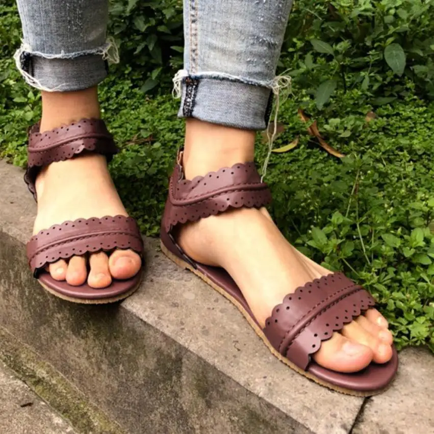 Женские туфли на плоской подошве Espadrille римские сандалии платформе летние zapatillas