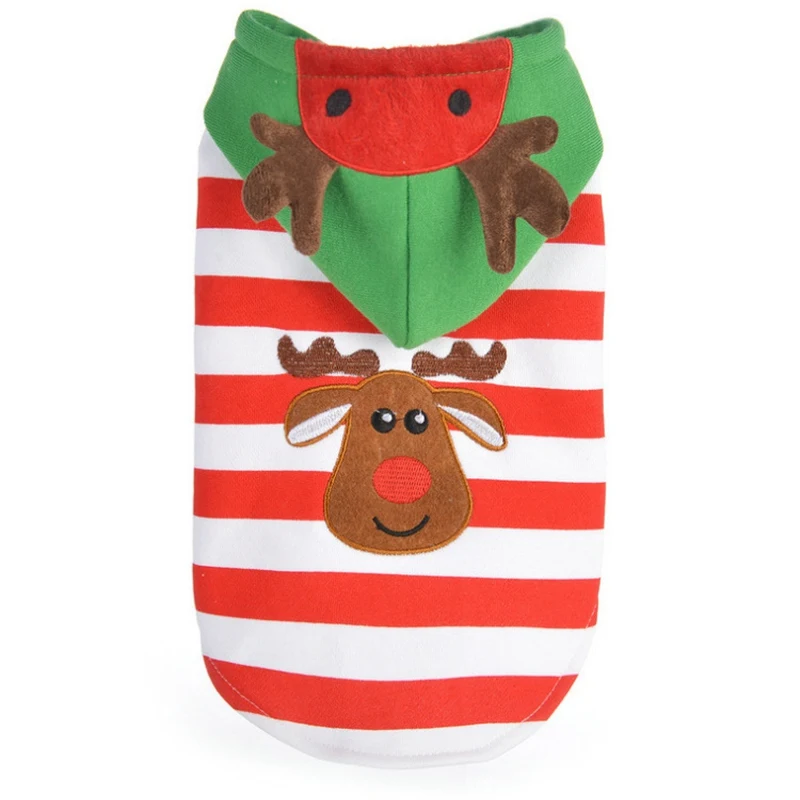 Одежда для собак зимняя одежда кошек Комбинезоны щенков Рождественское