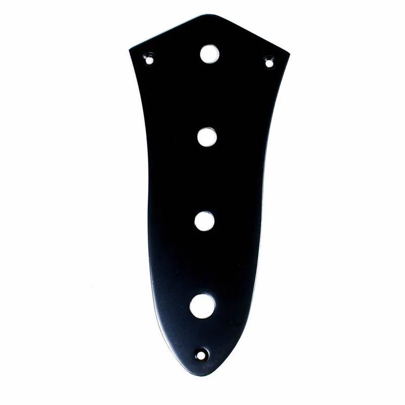 

1pc Black Plated Wired Switch Control Plate for Jazz Bass Guitar Parts