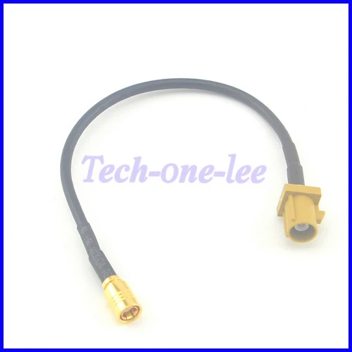 Радиочастотный коаксиальный кабель Fakra K Plug к SMB Jack GSM антенный Удлинительный шнур