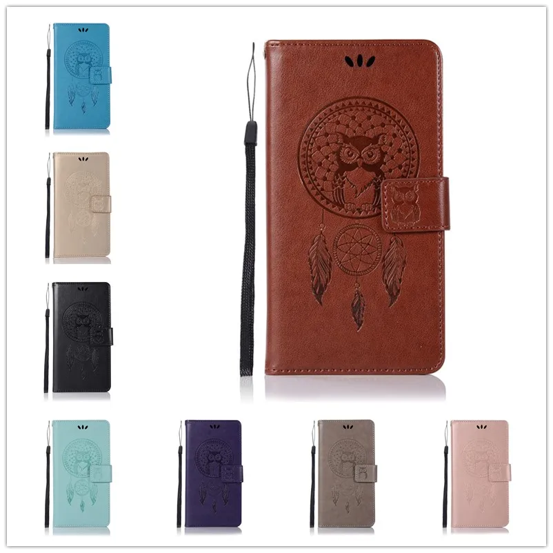 Coque люкс Ретро откидная крышка для Huawei Y3 II искусственная кожа + ТПУ тиснением