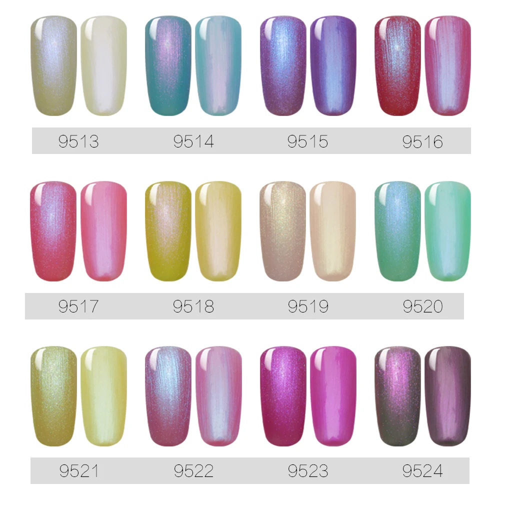 Hnm 3 шт. В виде ракушки Gel Ниал для ногтей УФ польский полу постоянный 1 лот Remover