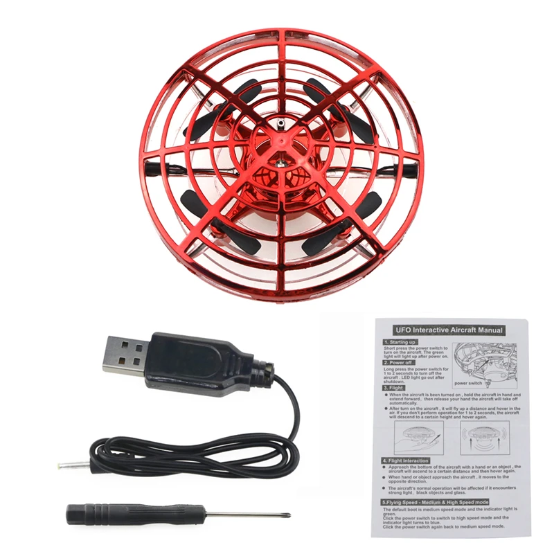 Оригинальная новая форма JJRC HXB-003R Инфракрасный контроль высоты режим удержания высоты мини Радиоуправляемый Дрон Квадрокоптер RTF синий золотой красный