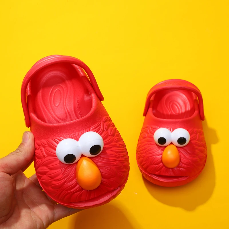 Обувь Дети Сабо Летние Мальчики Сандалии для девочки на плоской подошве мультфильм пляж Croc Fit очаровательные/вьетнамки тапочки полые детская обувь