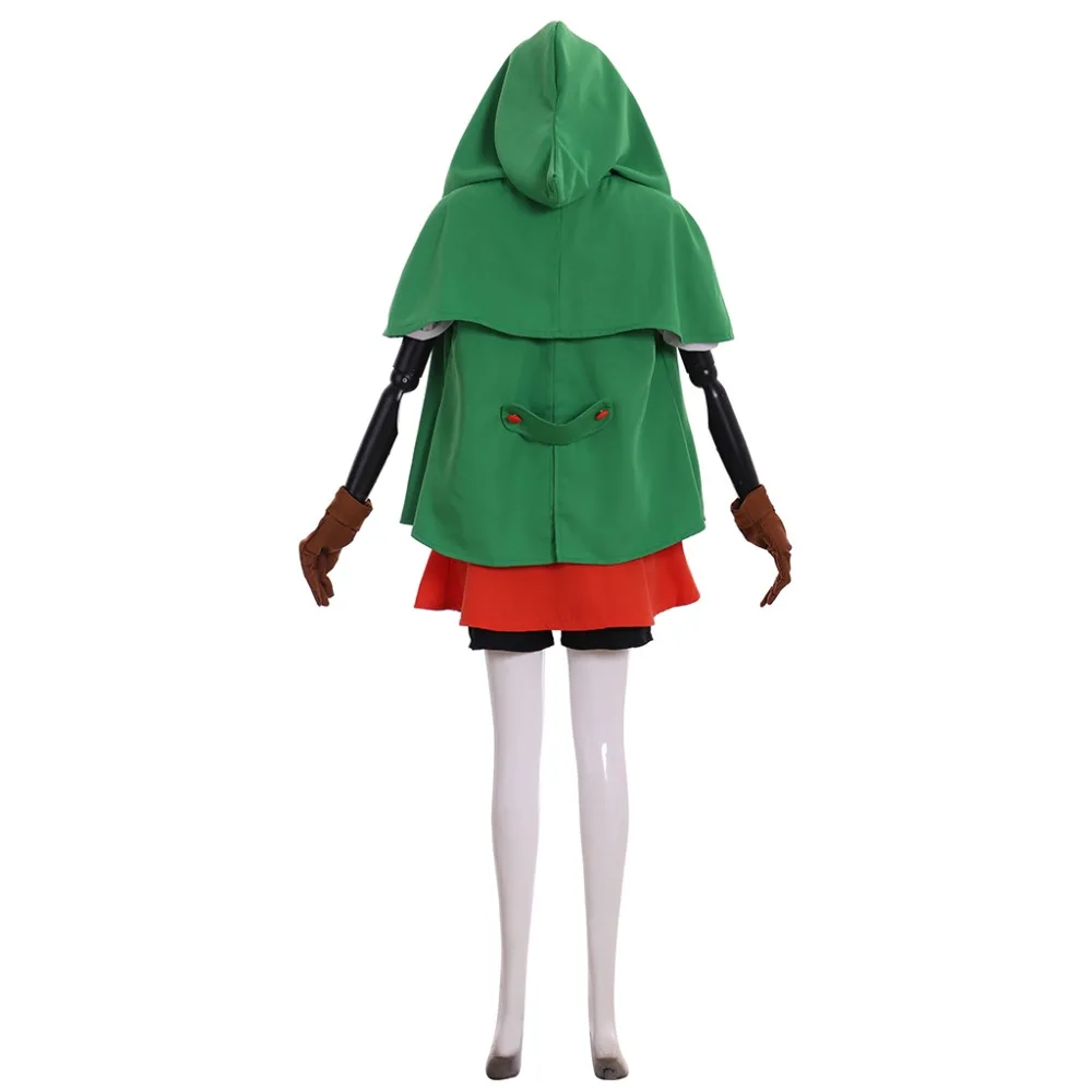 Игра Легенда о Зельде Hyrule Warriors All-Stars Linkle женский косплей-костюм взрослый костюм на Хэллоуин ссылка Наряд полный комплект