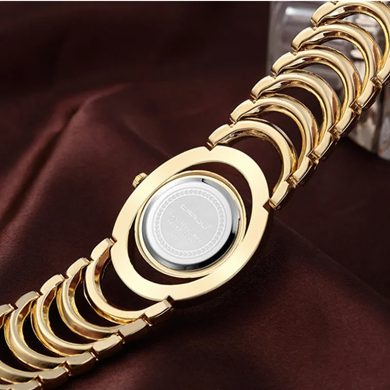 CRRJU Fashion Casual Wrist Watch Women Rose Gold Bracelet Watches Rhinestone Clock Relogio Feminino Dames Horloges Vrouwen | Наручные