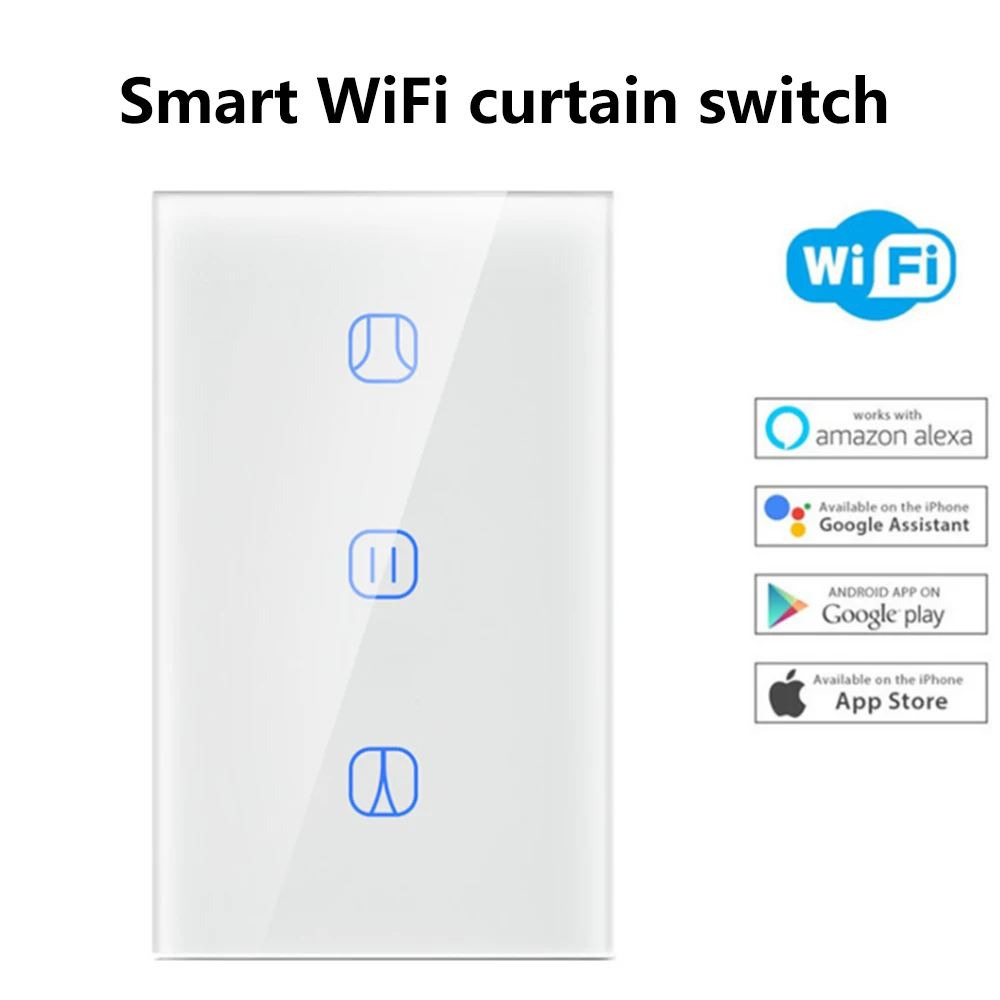 Сенсорный переключатель умная штора Wifi Пульт дистанционного управления умный