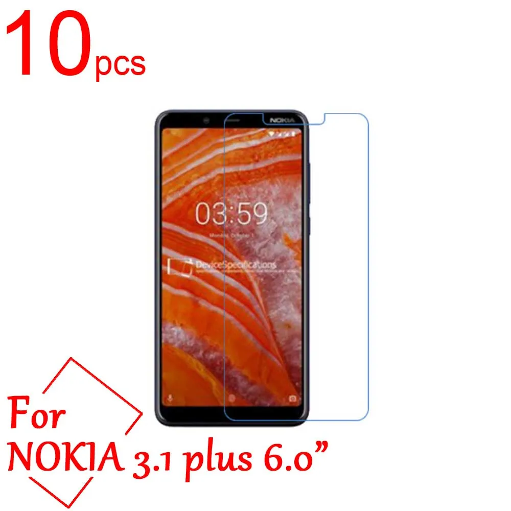 10 шт. Ультрапрозрачная/матовая/нано защитная пленка для ЖК экрана Nokia 2 1 3 5 6 7 plus X5 X6