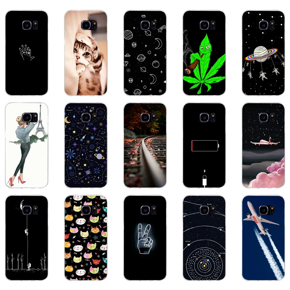 Чехол H для samsung Galaxy S7 egde, чехол для samsung Galaxy S6 edge, чехол для samsung S7 S6 G920F i9600, силиконовый чехол