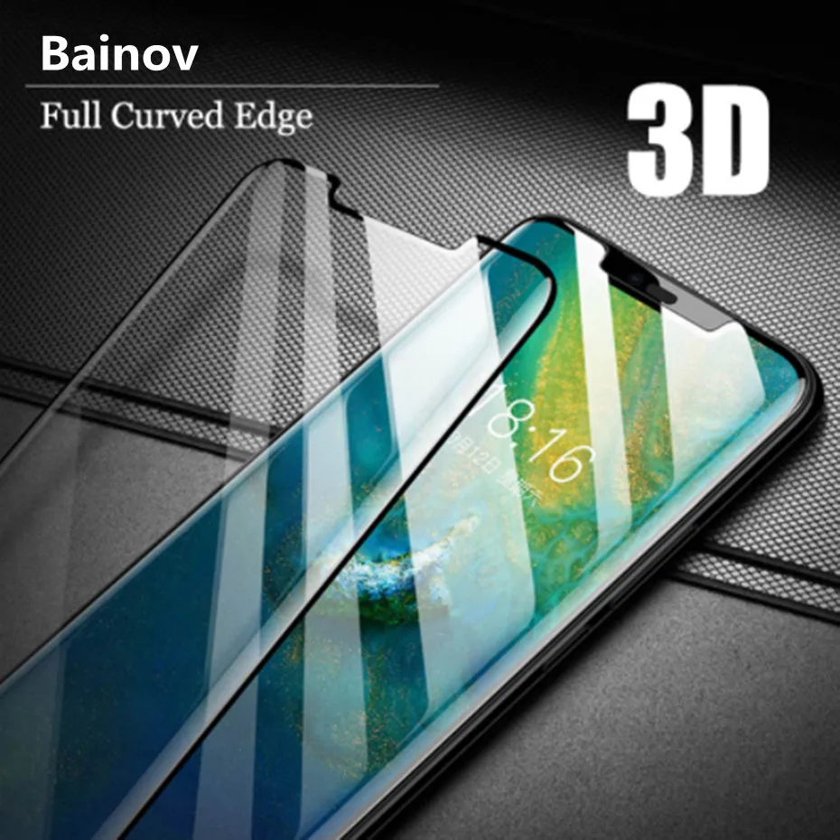 3D изогнутое Защитное стекло для huawei mate 20 pro lite сплошная полноэкранная закаленная