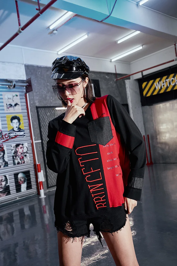 Max LuLu, модные корейские женские топы с вышивкой, футболки, женские джинсовые футболки, хлопковая одежда Harajuku, Женская Весенняя футболка