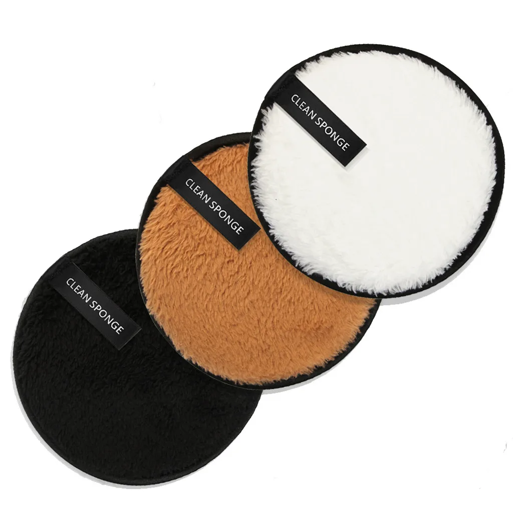 MAANGE puff Makeup 3 шт. очищающее полотенце для снятия макияжа очищающая ткань лица
