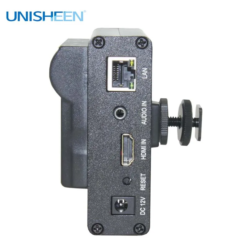 Кодировщик видео Unisheen H.265 H.264 SRT 2 4G 5 8G WIFI HDMI сверхдлительный срок службы Vmix Wowza Youtube