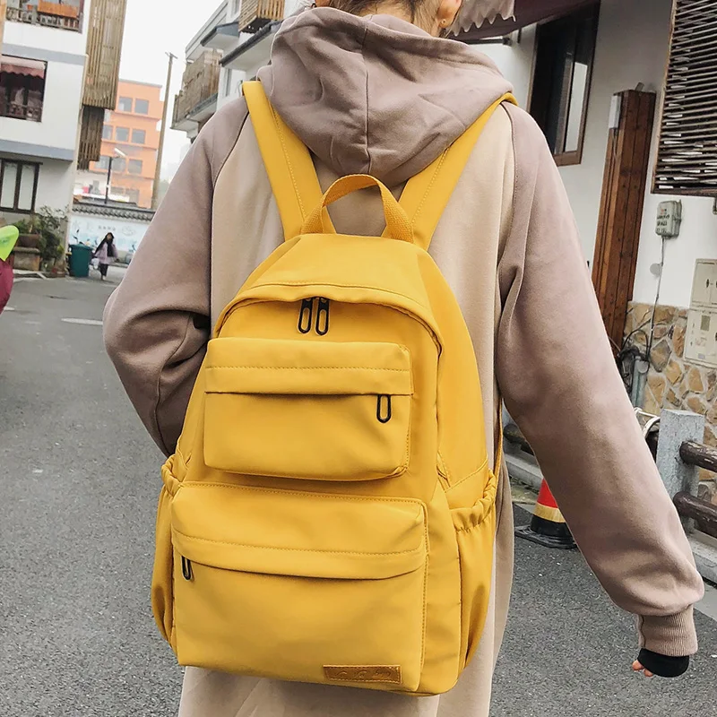 

LENLEI New Waterproof Nylon Backpack for Women Multi Pocket Travel Backpacks Female School Bag for Teenage Girls Book Mochilas