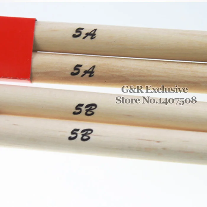 2 пары деревянных барабанных палочек 5A & 5B|drum sticks|musical instrumentsstick drum |