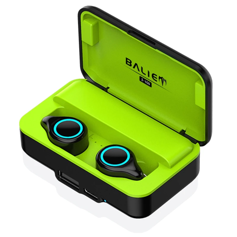 I100Tws Bluetooth 5 0 гарнитура Мини наушники для мобильного телефона Ios андроида вкладыши