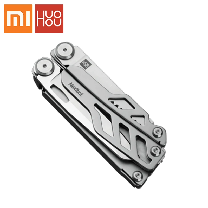 Xiaomi HuoHou многофункциональный нож Карманный складной из нержавеющей стали открывалка для бутылок Отвертка для охоты на открытом воздухе нож для выживания - Цвет: Multifunction Knife