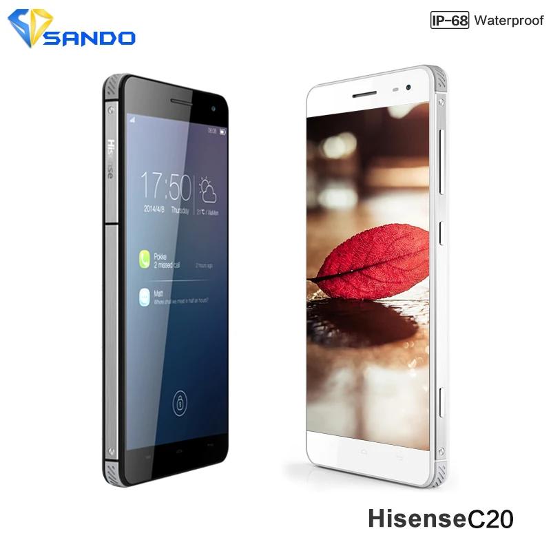 2016 Новинка ультратонкие Hisense C20 прочный телефон IP67 Kingkong II fdd_lte CDMA Octa core 2 ГБ 16 13.0mp 3200