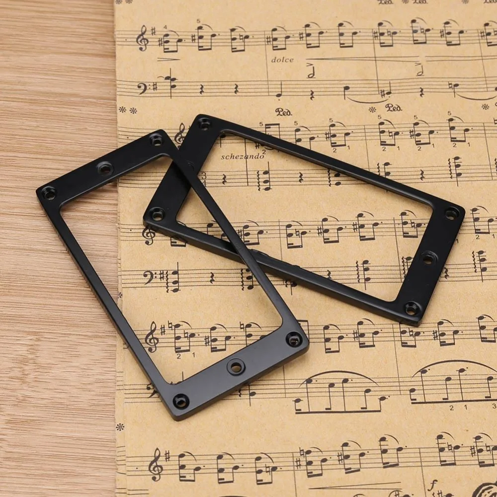 2 шт. электрическая гитара Humbucker рама с монтажным кольцом|Детали и аксессуары для