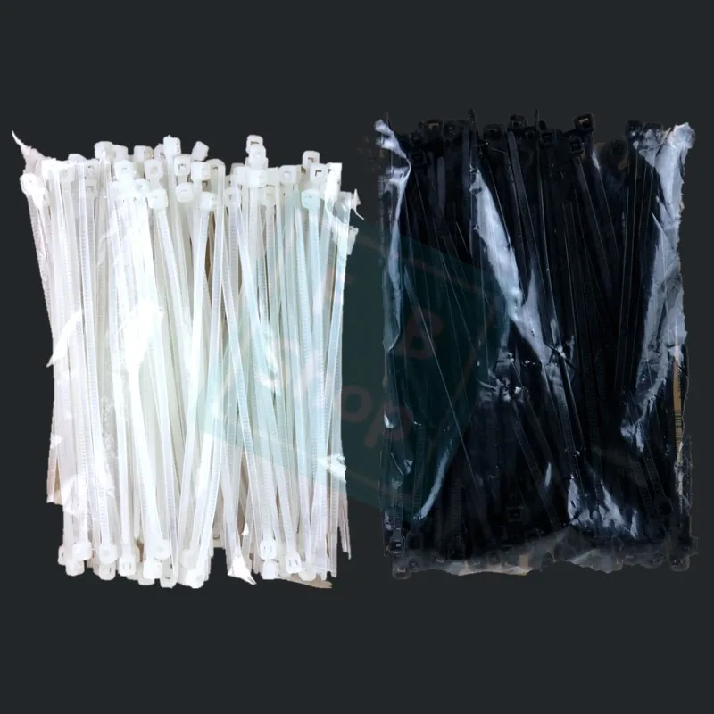 Бесплатная доставка 100 шт. 3*60 3x80 3*100 3*120 3*150 мм bianco nero avvolgimento autobloccante fascette из
