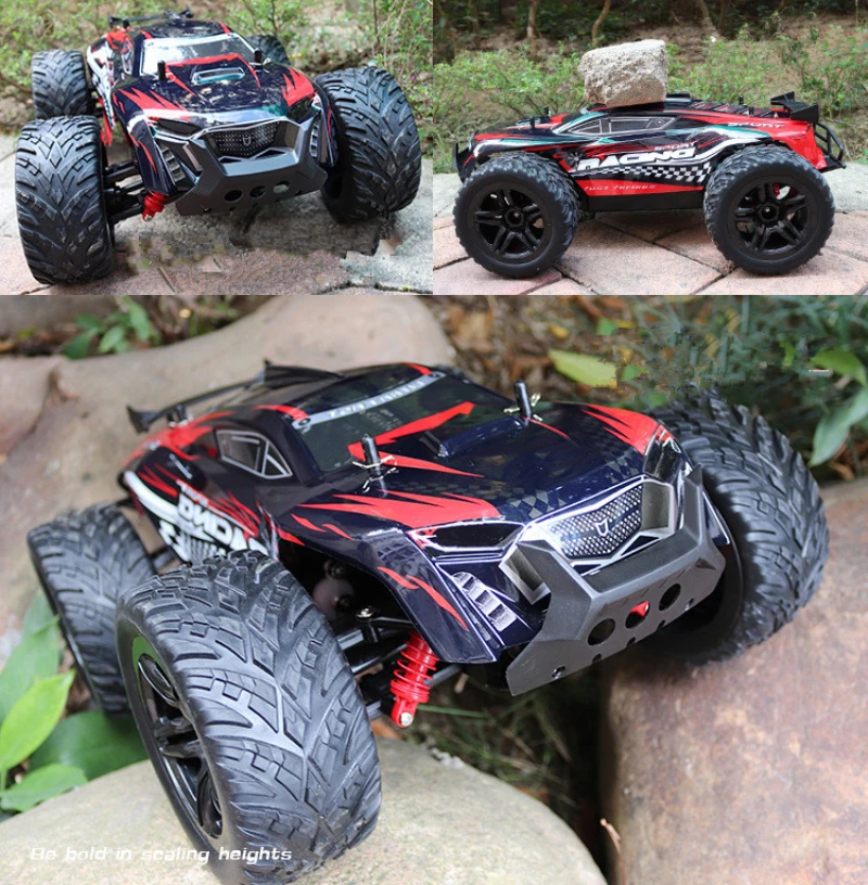 Прочный гоночный Радиоуправляемый автомобиль модель 2856 2,4G 1: 10 Полный коэффициент четырехколесный 30-35 км пульт дистанционного управления высокоскоростной Дрифтерный автомобиль подарок для мальчика
