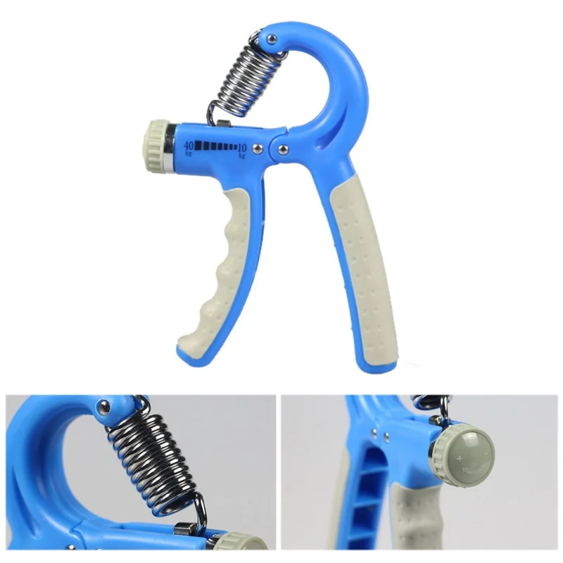 

10-40KG Adjustable Hand Gripper Fitness Hand Exerciser Grip Wrist Increase Strengthener Hand Finger Training Gripper Expander