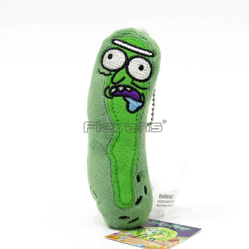 Rick And Morty Pickle Rick забавные плюшевые игрушки мягкие куклы мини-подвески 10 шт./партия 4 стиля