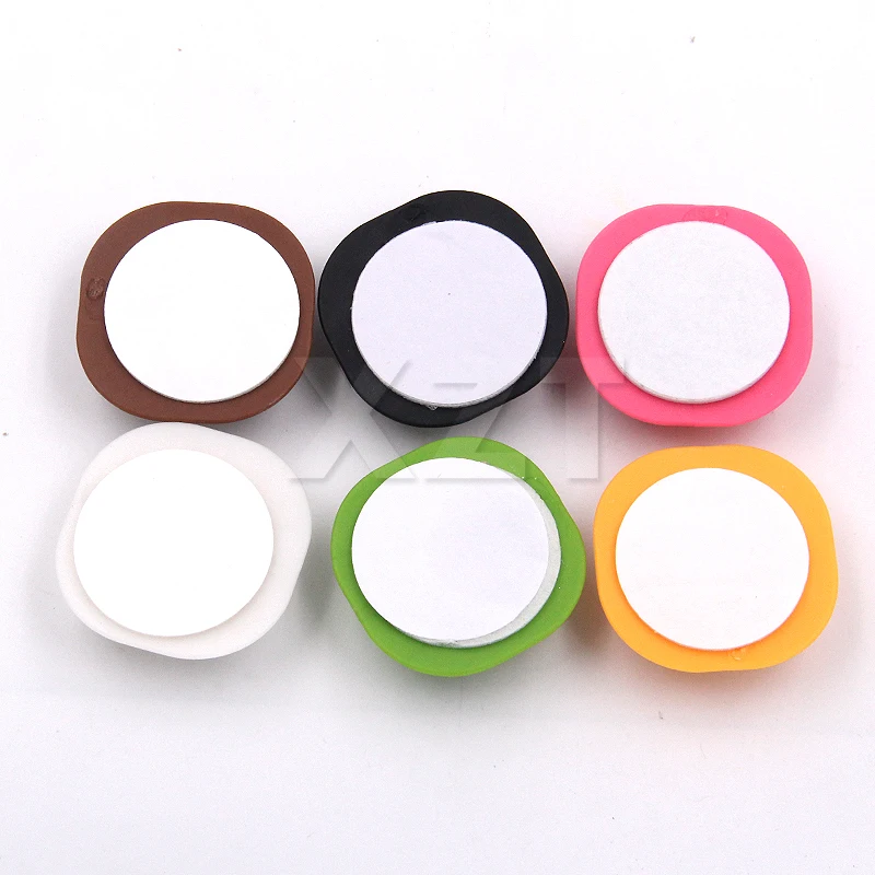 Цветной зажим для кабеля 6 шт./лот 2 порта настольный провод держатель зарядного