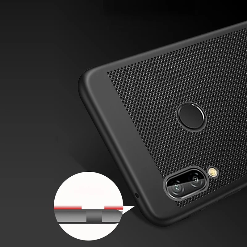 Противоударный чехол для Huawei P20 P30 Lite Pro 3D Тонкий рассеивание тепла охлаждение