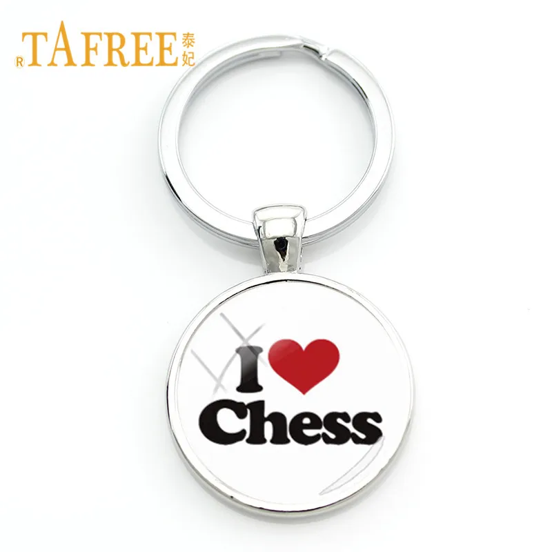 Брелок TAFREE для настольной игры шахматная доска Международная Шахматная подвеска