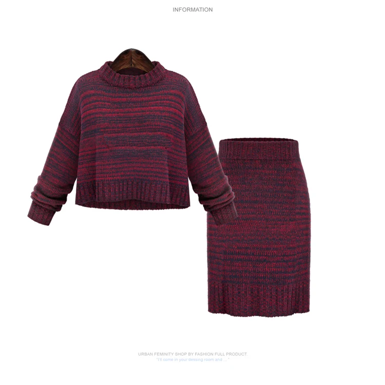 Женский вязаный свитер костюмы с длинным рукавом короткие пуловеры топы +