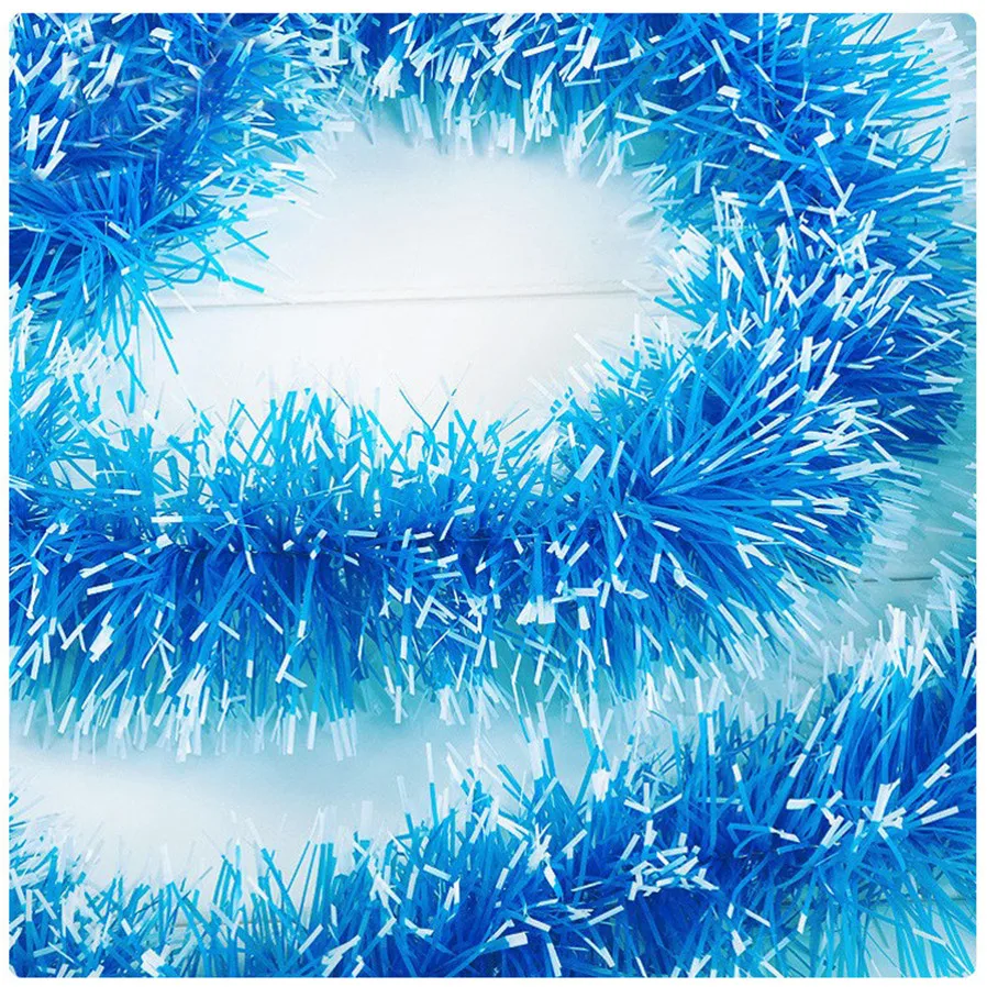 RA9 Рождественская вечеринка елка украшения 2 м мишура висячие 5 цветов levert Прямая