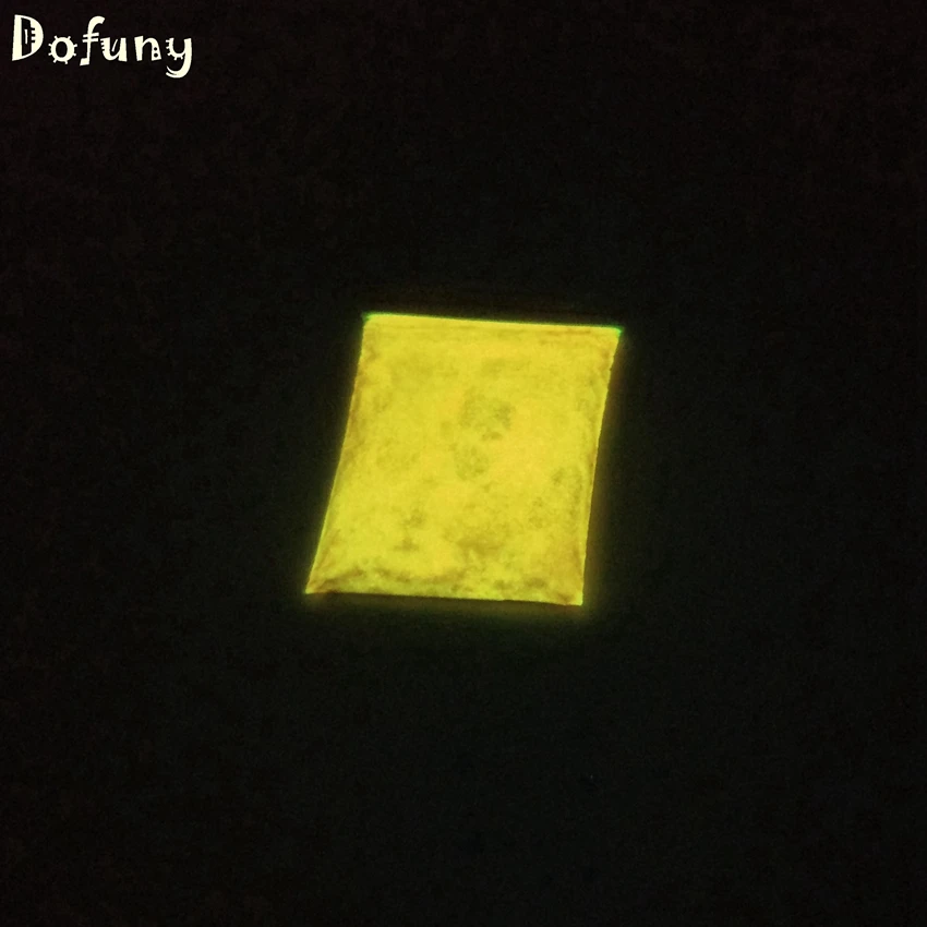 Светящийся порошок оранжевого цвета 50 г/лот фотоллюминесцентный пигментный