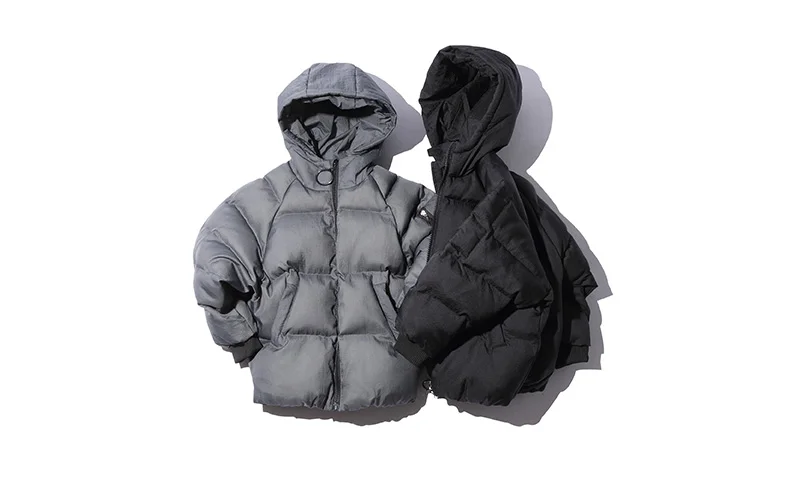 Pioneer Camp/новые зимние куртки для мальчиков; модные плотные теплые парки с капюшоном; Качественные однотонные зимние куртки; Верхняя одежда для мальчиков-подростков