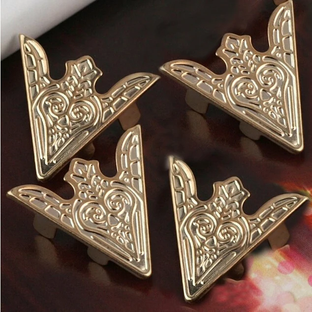 Fashion 2 Pairs Women Girls Shirt Collar Clips Wing Shape Tips Brooch Pins | Украшения и аксессуары