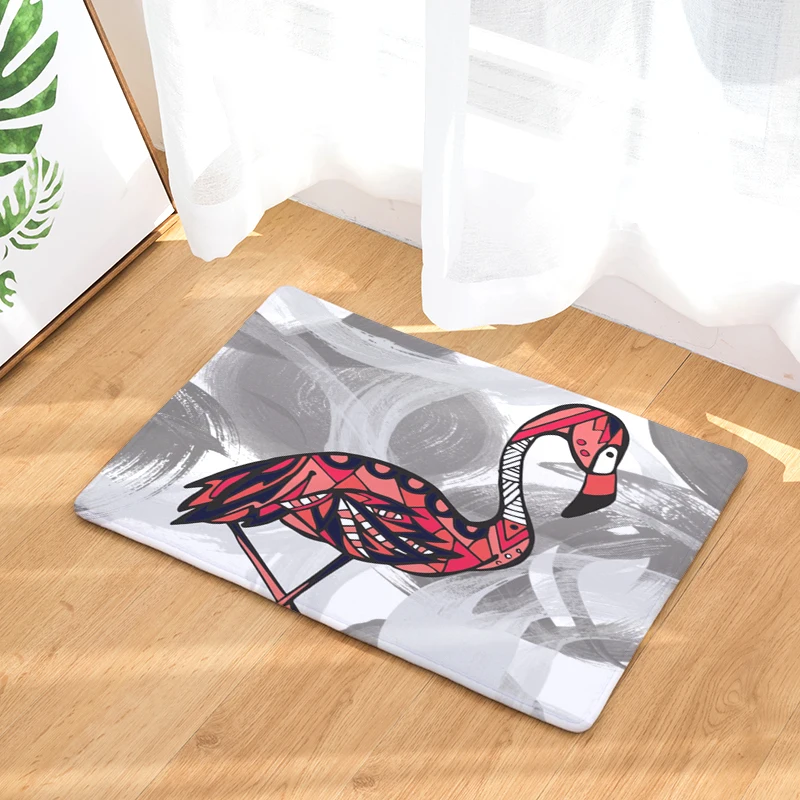 Пылезащитный Добро пожаловать домой входные двери коврики розовый двойной